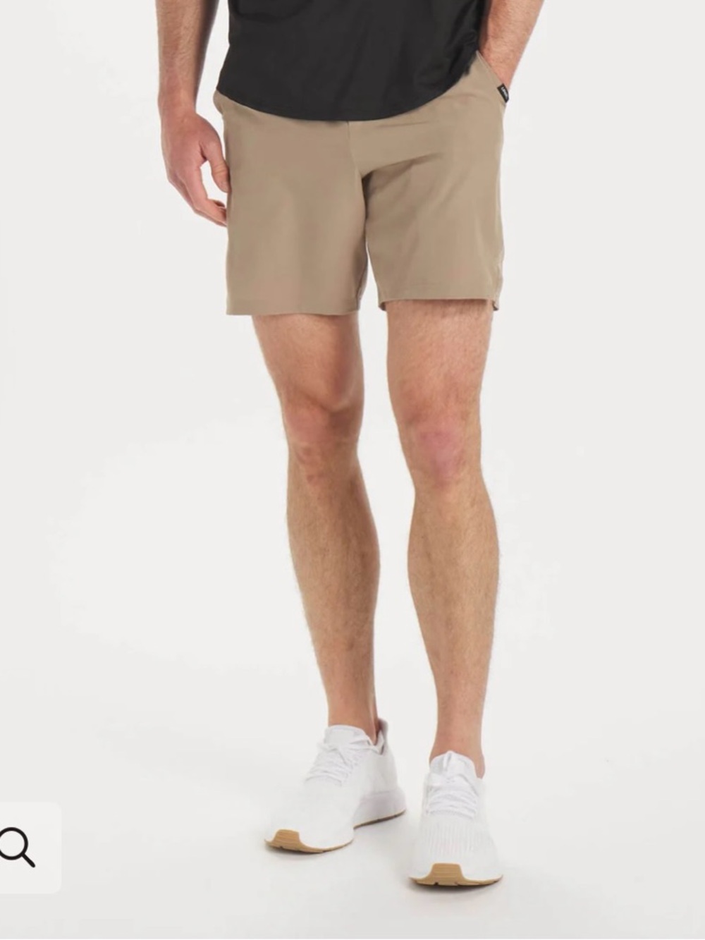 Unrl stride short dessert khaki- size xs - Picture 5 of 7